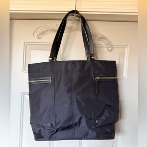 Vintage Banana Republic Black Tote Bag